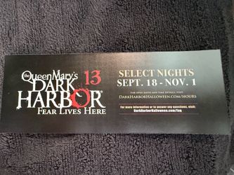 The Queen Mary Dark Harbor 2 fright fast pass