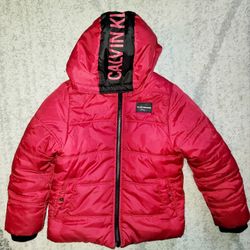 Boys Kids Jacket Size S 5/6 Calvin Klein