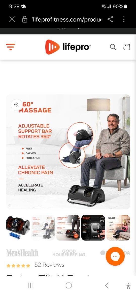 LIFEPRO Foot & Leg Massager