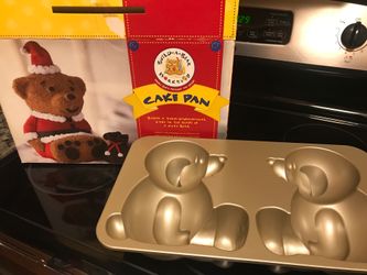 Build a bear teddy cake pan
