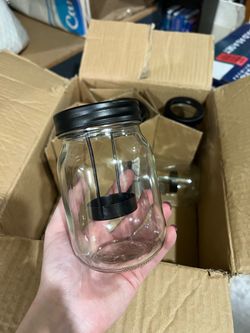 16 tea light candle jar holders