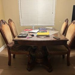 Dining Table 4 Chairs