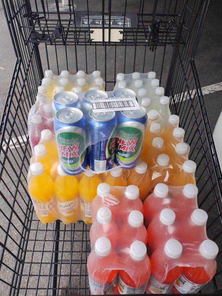 Peñafiel Agua Mineral De Sabor Piña Colada Mango Naranja Fresa