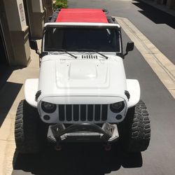 Jeep JK Spiderweb shade Red