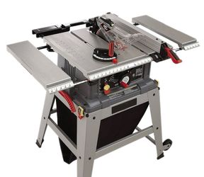 10" table saw with stand and dust collection