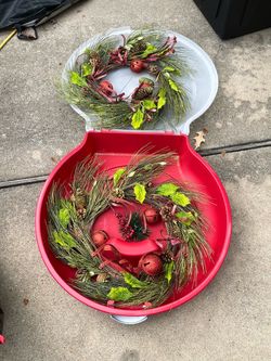 Christmas door decoration