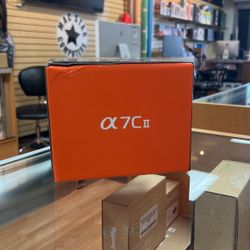 Sony A7C II Black
