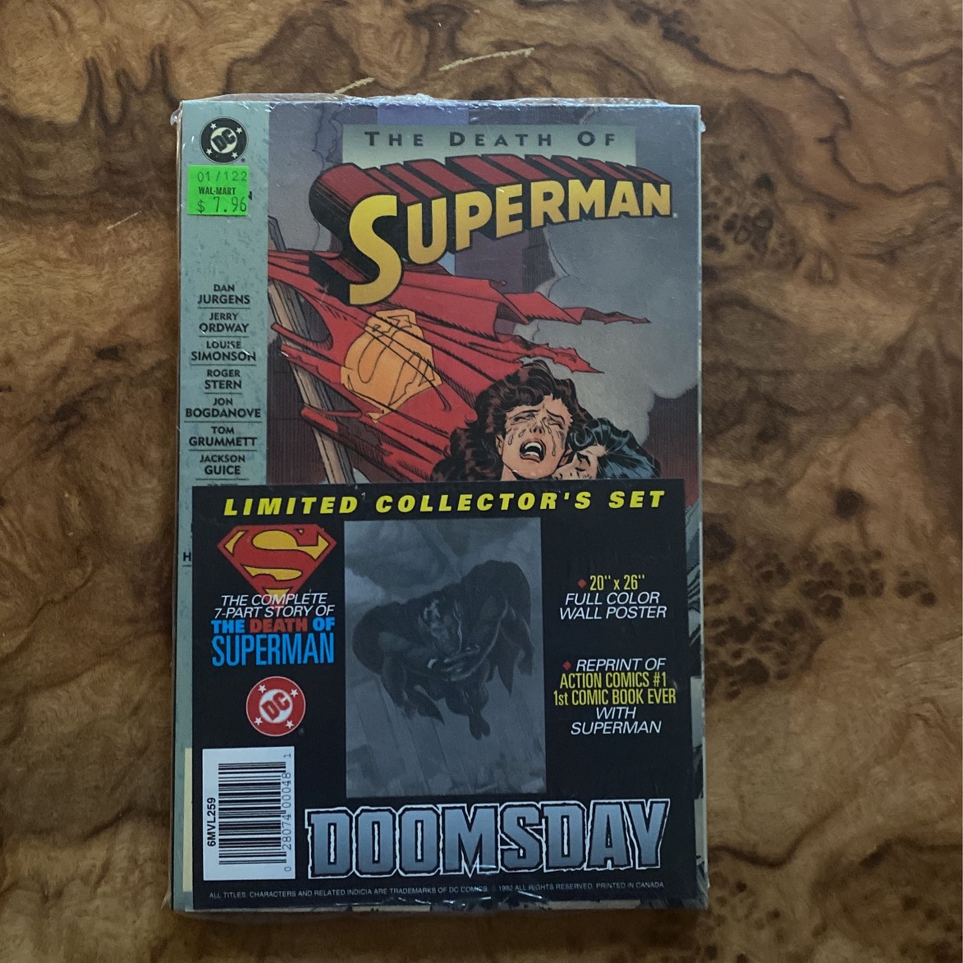 The Death Of Superman DC Comics Limited Collector’s Set