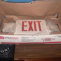 LED Exit Sign 