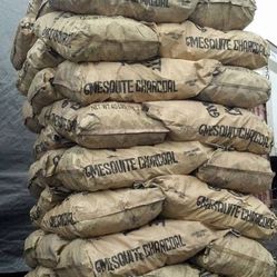400 POUNDS NATURAL MESQUITE LUMP CHARCOAL BBQ