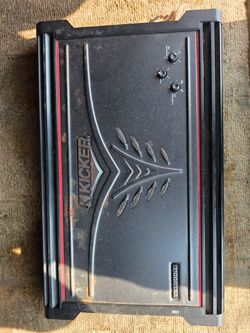 Kicker ZX1000.1 amplifier
