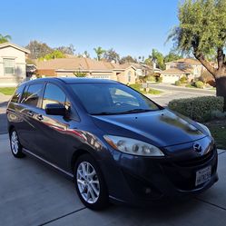 2012 Mazda5 Grand Touring – Seats 6 – Sliding Doors – Clean Title