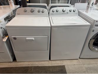Whirlpool Washer And Dryer Set With Warranty