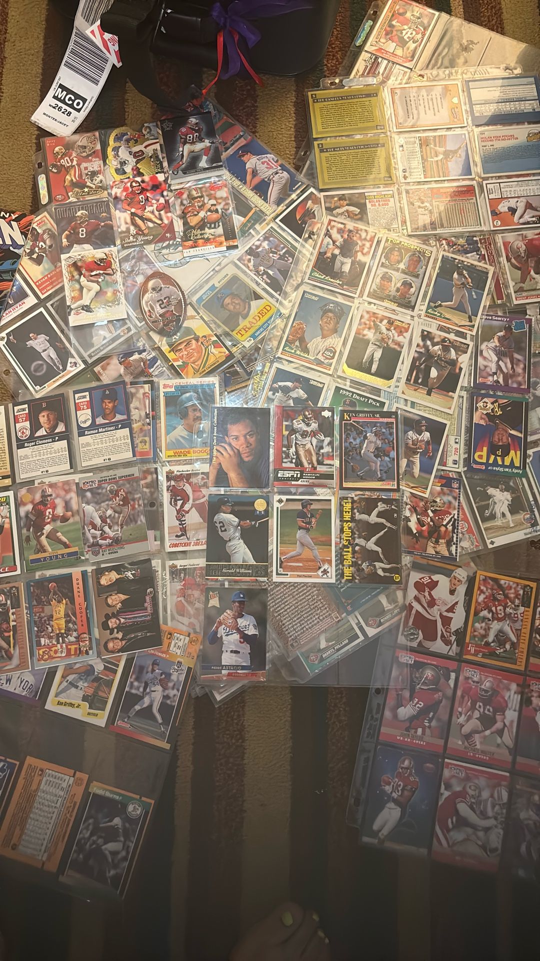 Baseball / Football Cards From Early90s