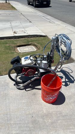 Gas pain sprayer