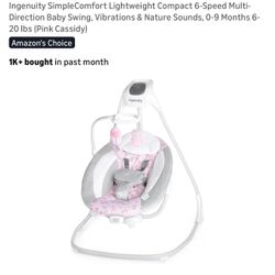Ingenuity Baby Swing (Very Good Condition)