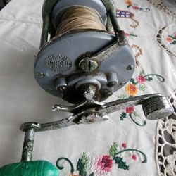 Vintage Penn Gray No.25 Monofil Reel 