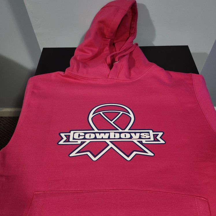 Pink Dallas Cowboys Pink Hoodie 