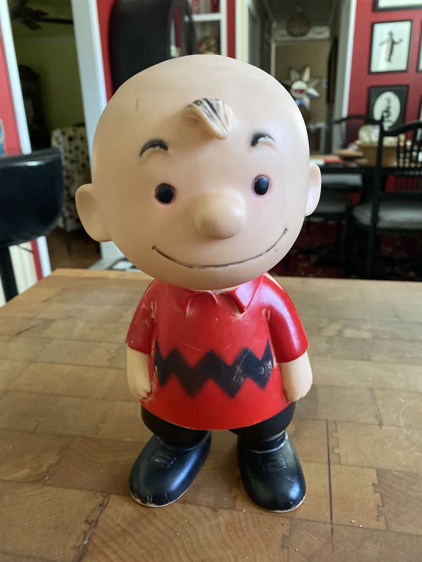 Vintage Charlie Brown Plastic Doll