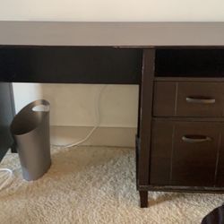 Brown Wooden Desk