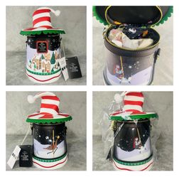 DISNEY Loungefly The Nightmare Before Christmas Candy Cane Carousel Spinning Figural Crossbody Bag (NWT)