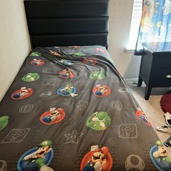 Twin Bed W Mattress