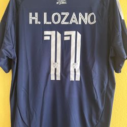 Chuky Lozano #11 San Diego FC Home Jersey Navy 2025 for Men
