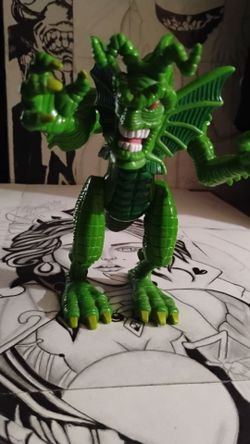 Fin fang from action figure
