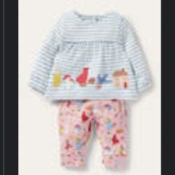 Boden Mini Baby Clothing Set 3-9mo 