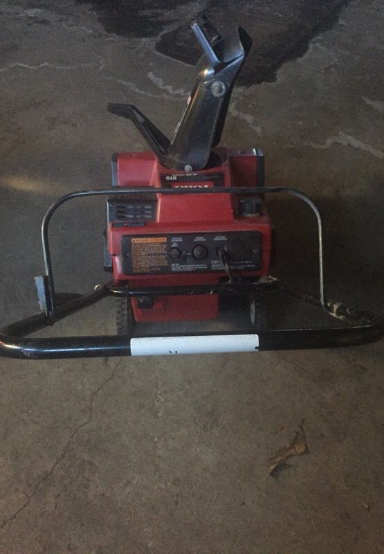 Toro snow blower power curve ccr 2400 GTS 4.0 horse power
