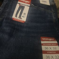 Wranglers Relaxed Boot Fit 36x32 More Sizes Available Message For Other Sizes 