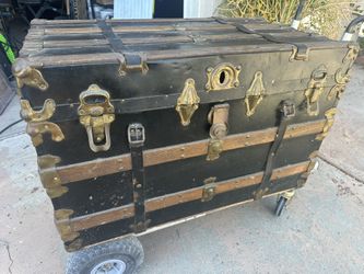 Antique Steamer Trunk