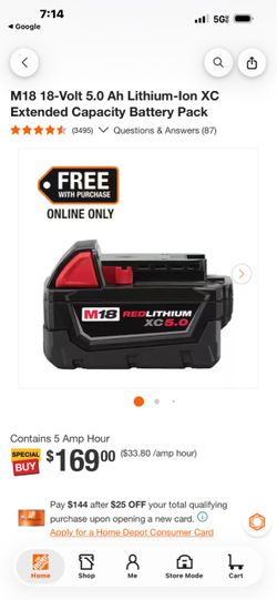 Milwaukee batteries