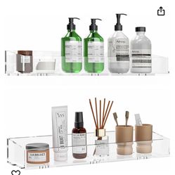 Clear Shelving