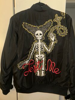 Melanie Martinez test me reversible bomber jacket