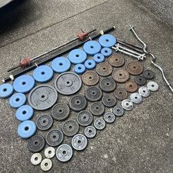 370lbs Weight Set