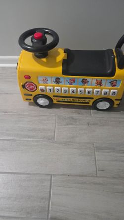 CoComelon School Bus Ride-On Toy