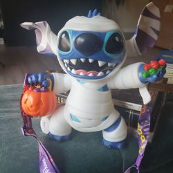 Disney Parks Stitch Halloween Mummy Figure