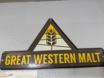 Metal Sign Beer
