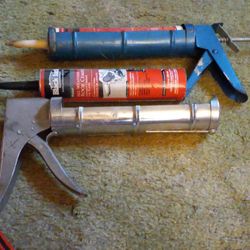 Caulk With Caulk Guns