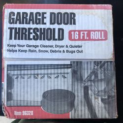Brand New Rubber Garage Door Threshold 