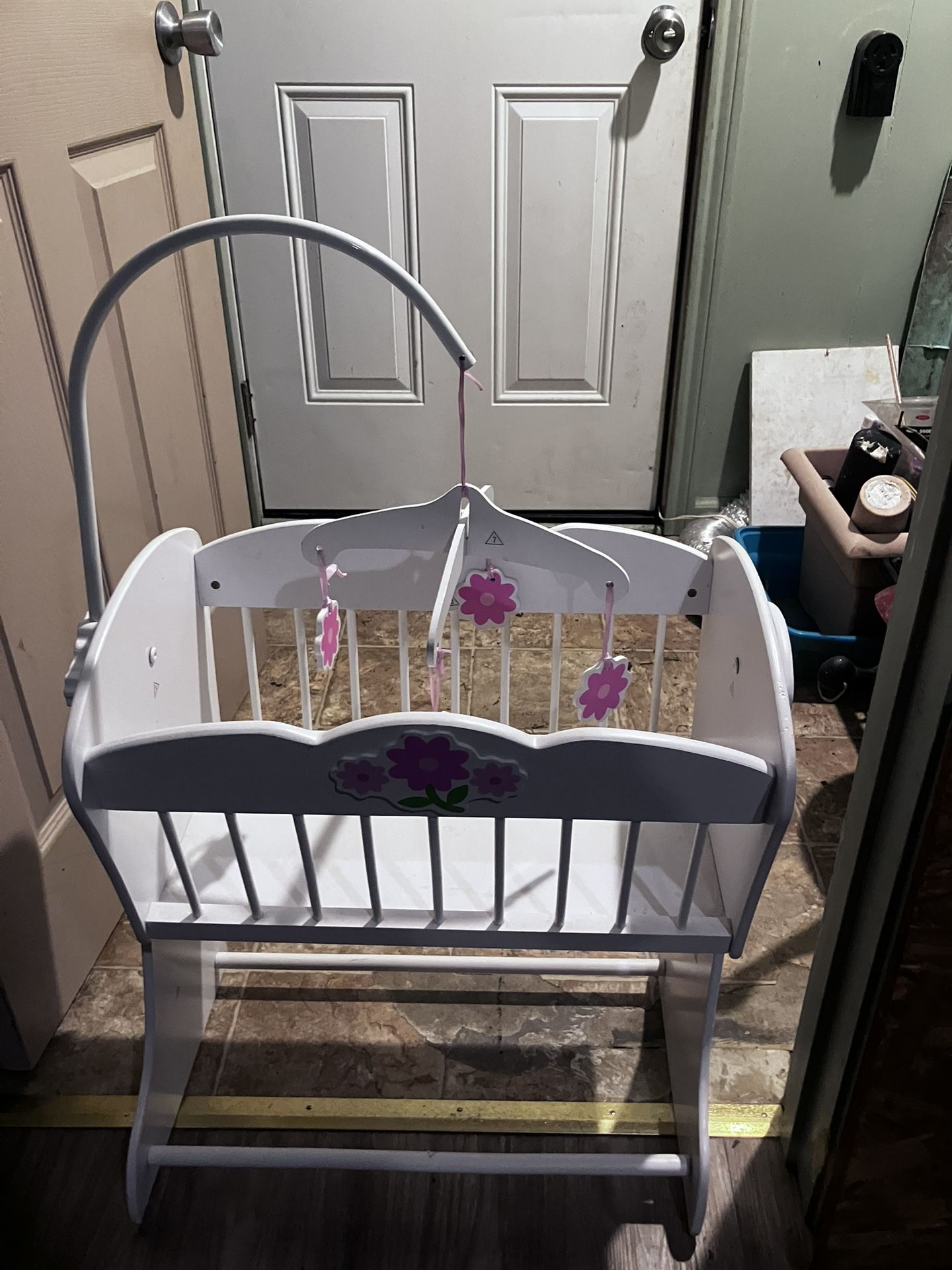 Baby Doll Cradle & High Chair