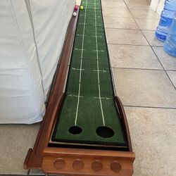 Golf Putting Ramp
