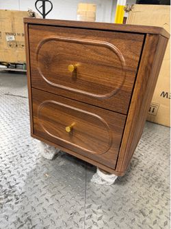 A Pair of New Wood Nightstands