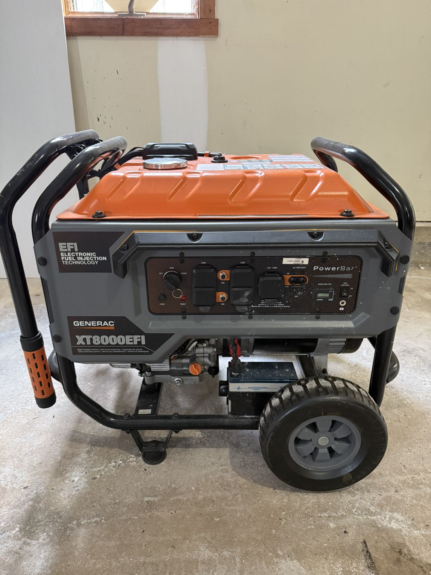 XTI Fuel Injected Electric Start Generac 8k Watt