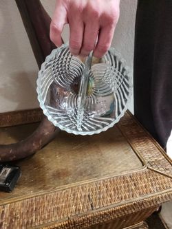 Cut glass bowl
