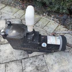 Used Pool Filter & Pump 1.1 HP