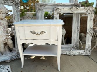 French provincial nightstand
