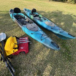 Wilderness systems tarpon 140 fishing kayaks