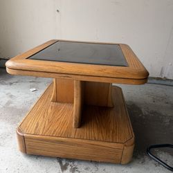 Mirror Side Table